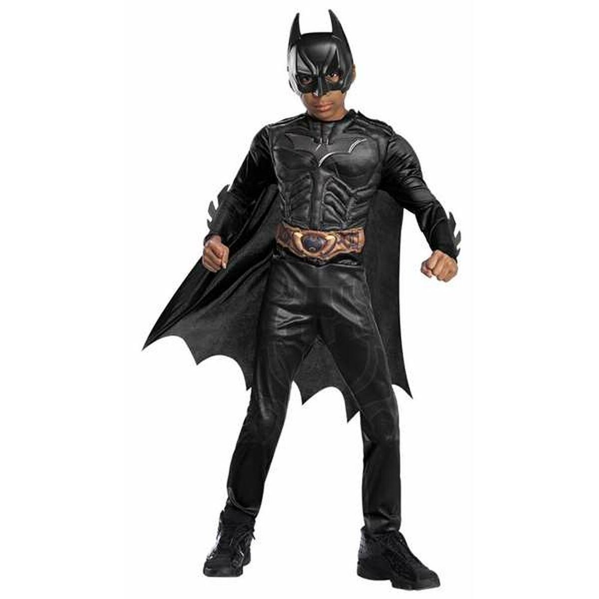 Kostume til børn Rubies Black Line Deluxe Batman 8-10 år