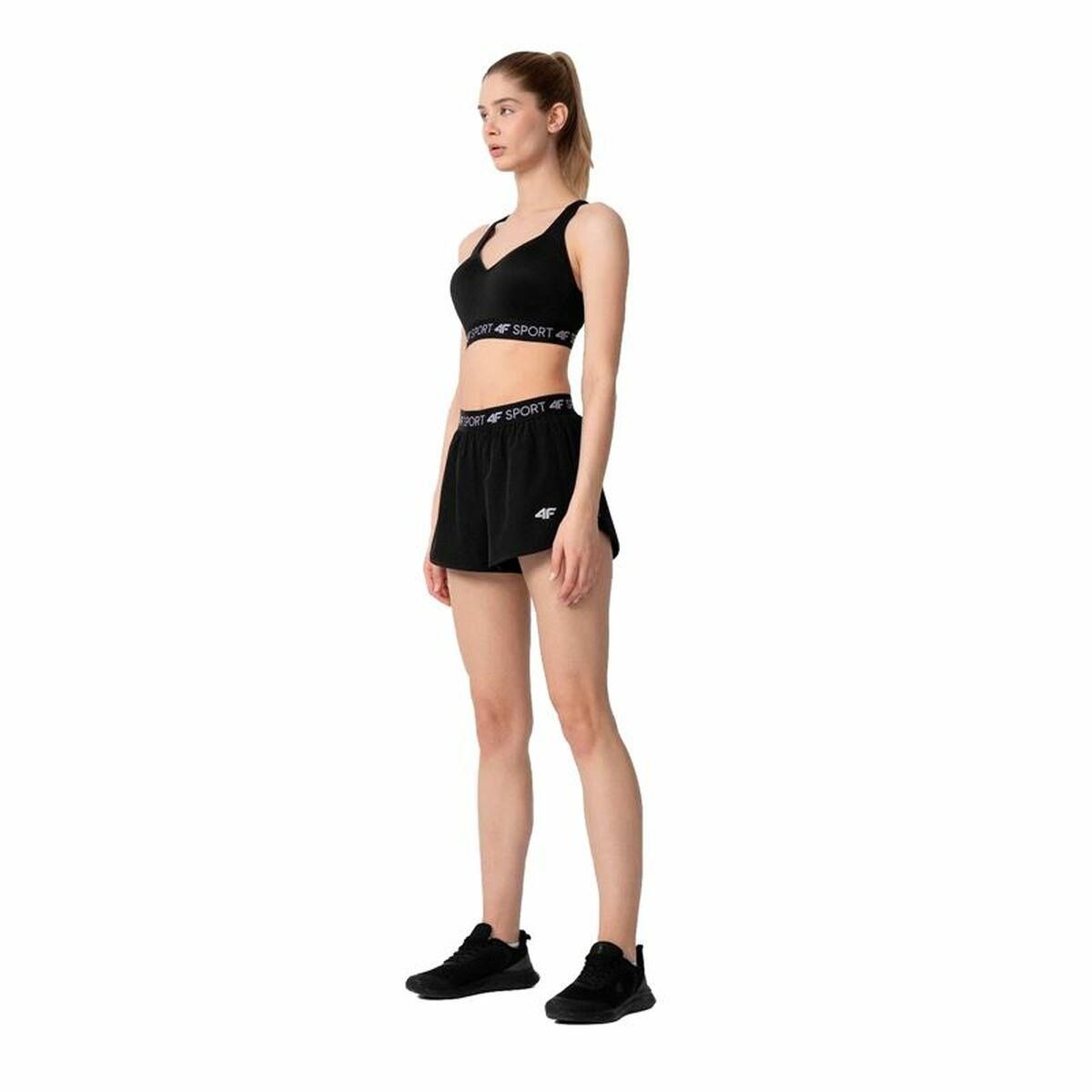 Sport shorts til kvinder 4F Quick-Drying Sort L