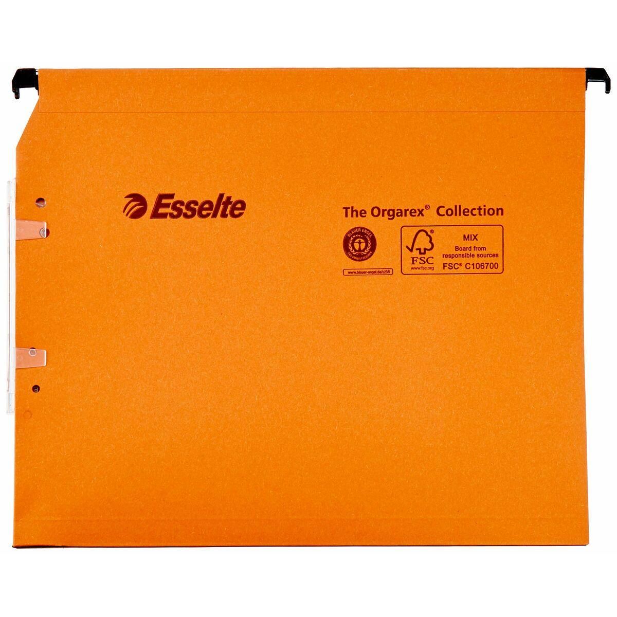 Organiser mappe Esselte Dual Lateral Orange A4 (OUTLET D)