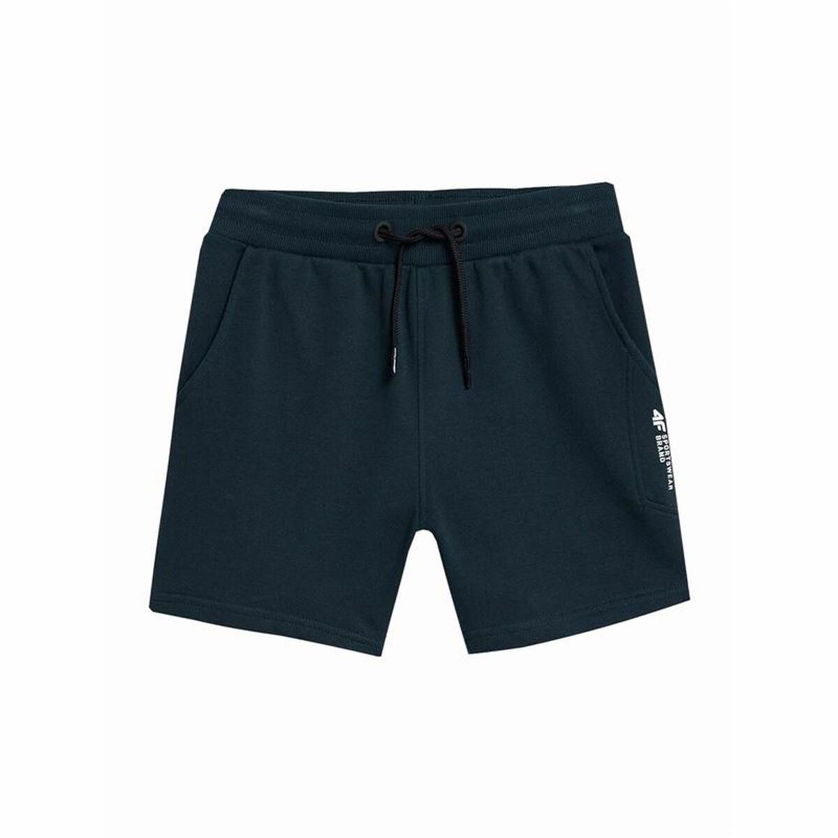 Sport shorts til børn 4F M049 Mørkeblå 6-7 år