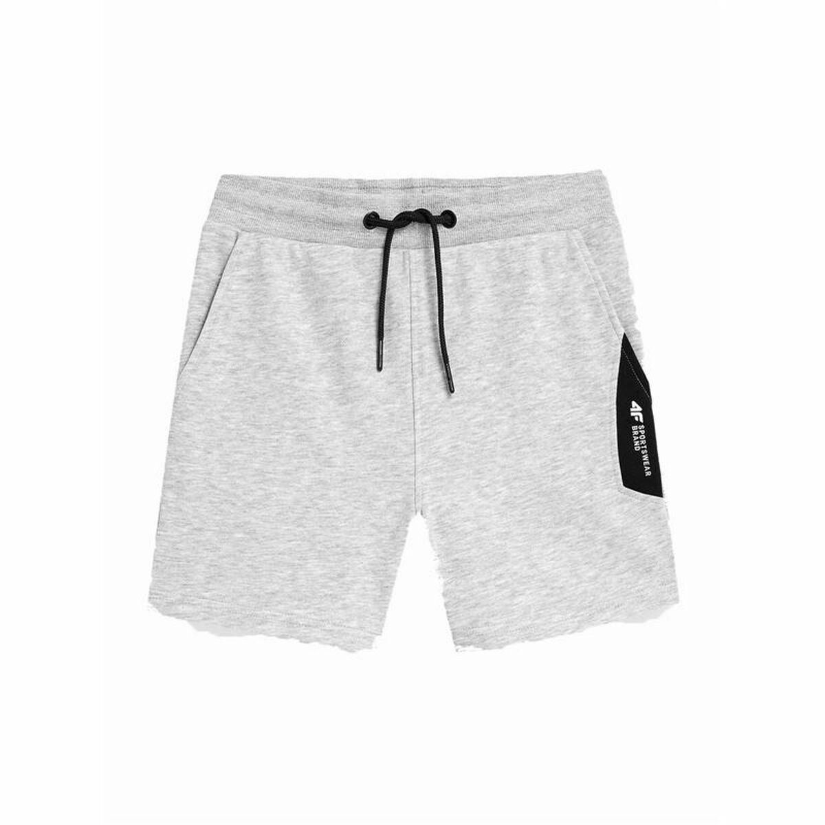 Sport shorts til børn 4F M049 Grå 6-7 år