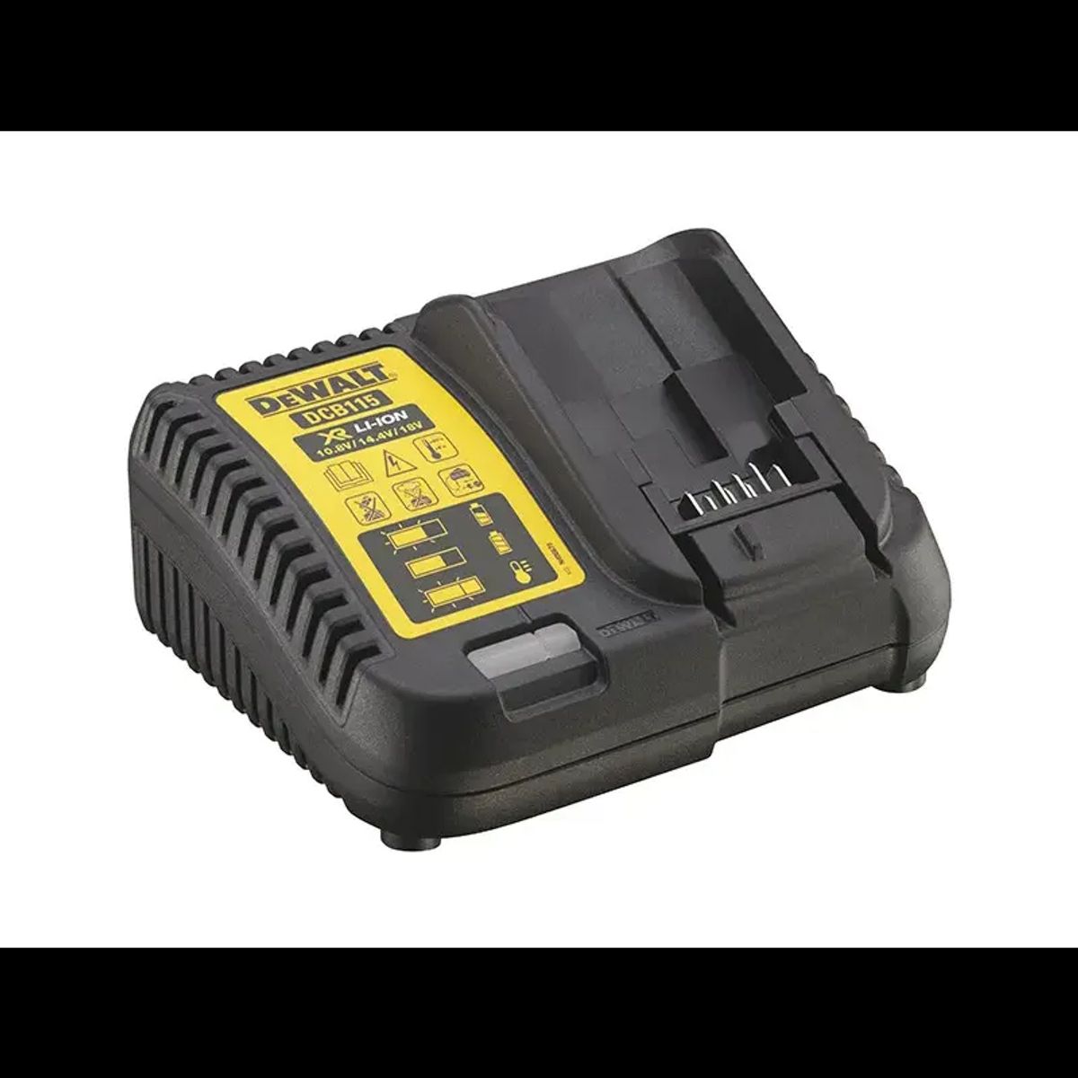 DeWALT 18V-10,8V XR Multi-volt lader, 4 Amp - DCB115-QW