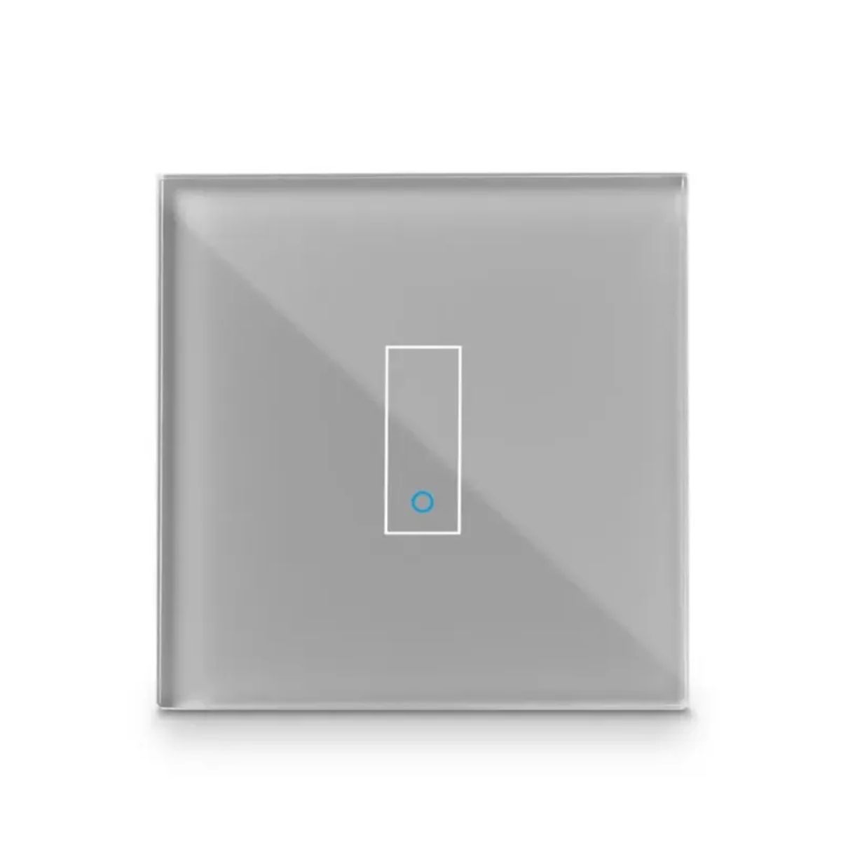 Iotty Smart Switch single button faceplate - Design your own smart switch Colour: Grey