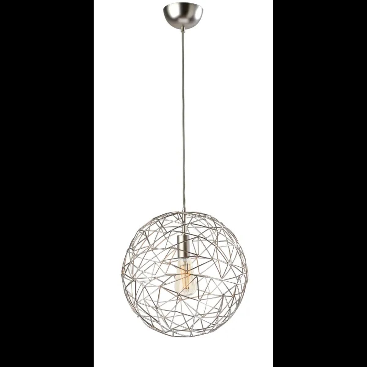 Sompex Loftlampe Cage Satin 35 satinfinish - Højde 150 cm