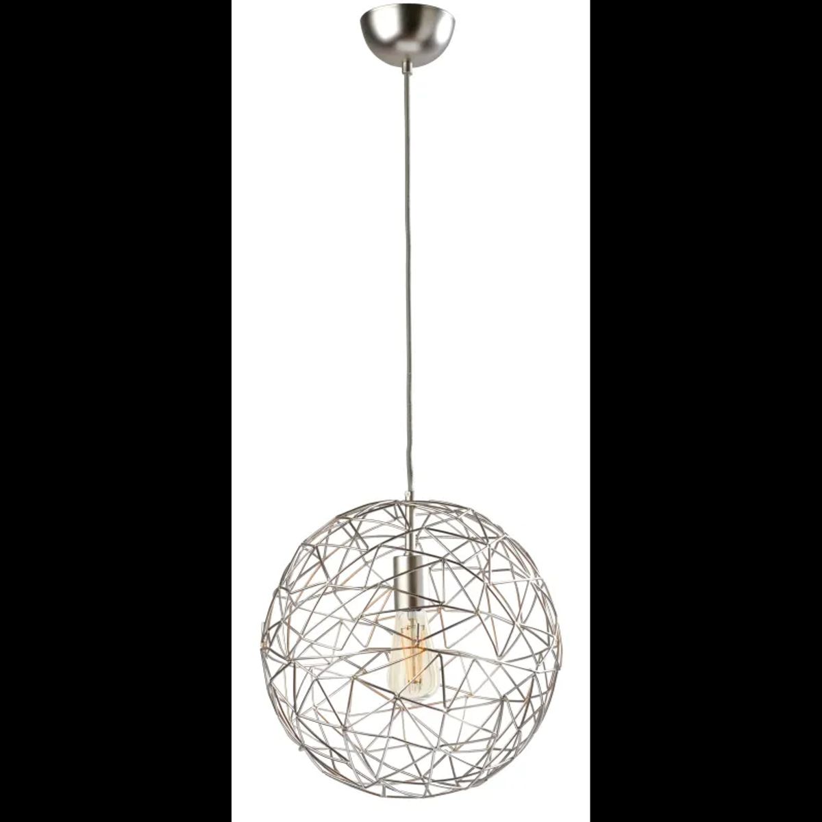 Sompex Loftlampe Cage Satin 45 satinfinish - Højde 150 cm