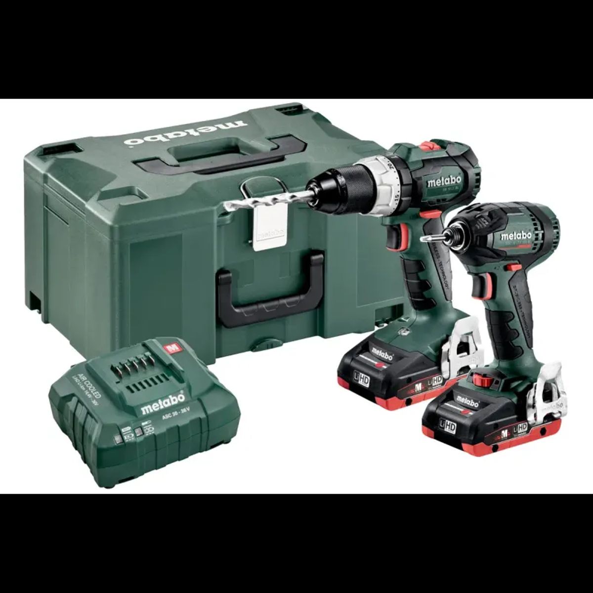 Metabo Combo Set 2.1.12 18 V BL LiHD - 685124000 Akku-maskine som sæt