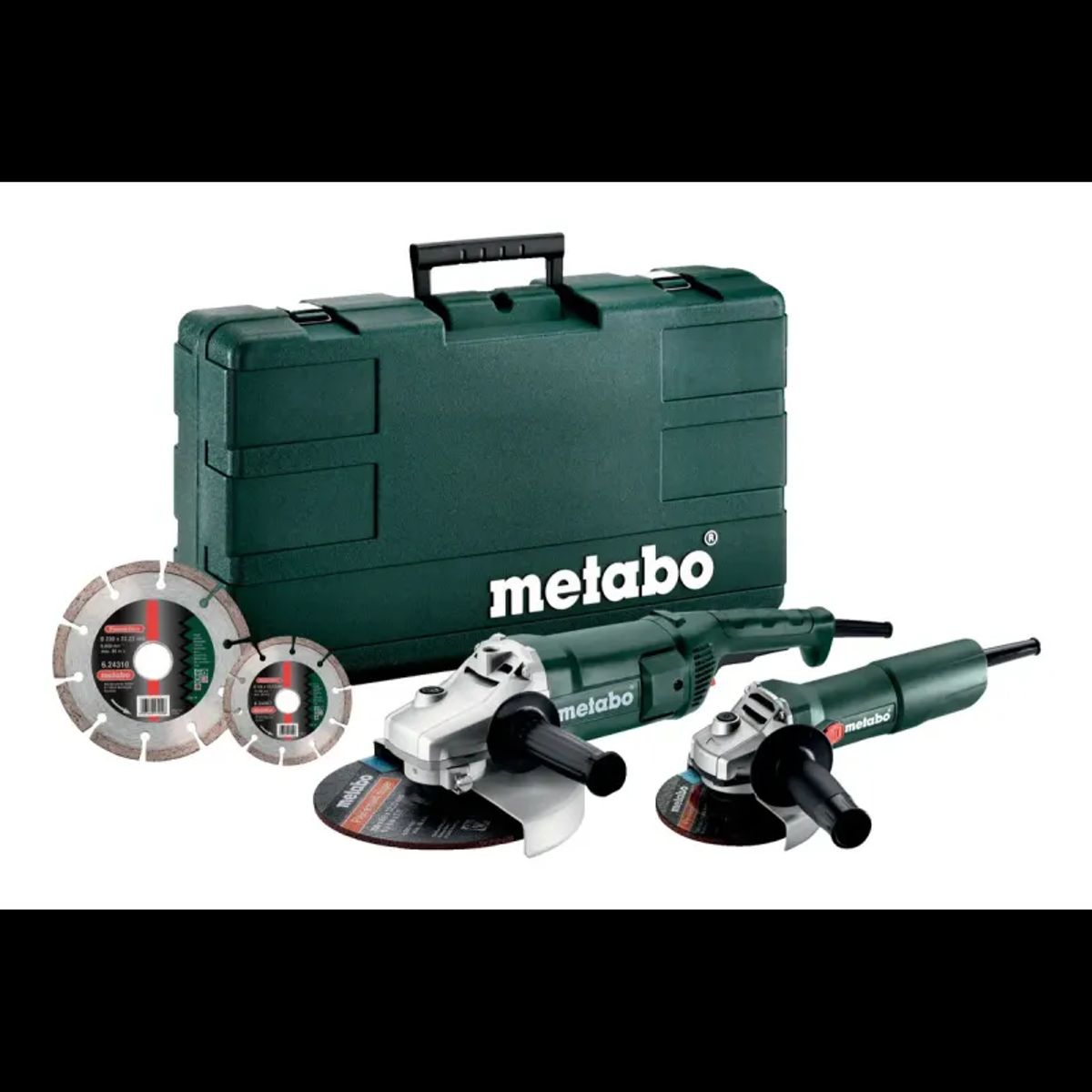 Metabo Combo Set WE 2200-230 + W 750-125 - 685172510 Netdrevne maskine som sæt