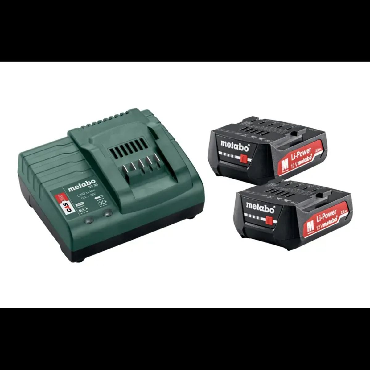 Metabo 4061792134867 - 685300000 Basissæt batterier med oplader