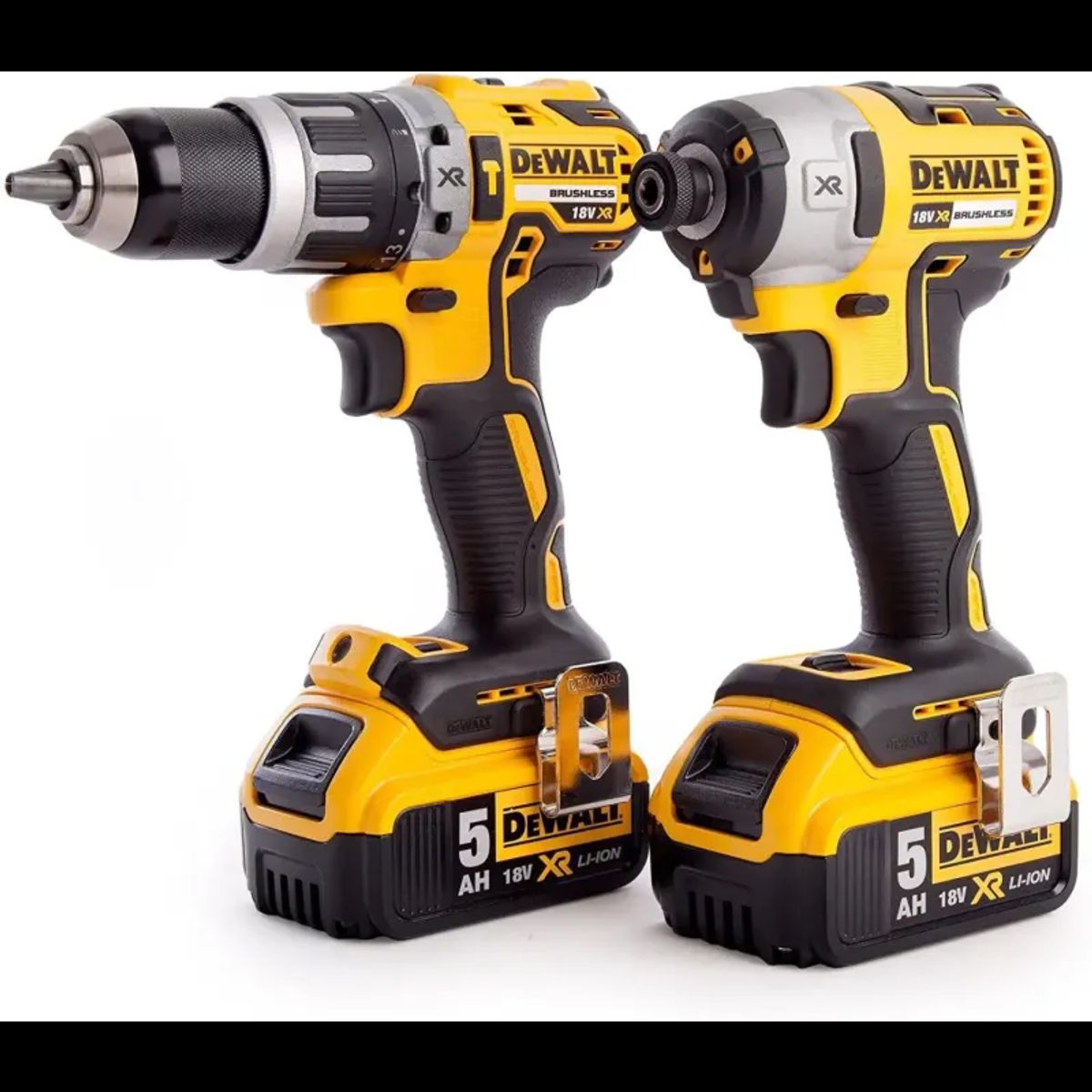 DeWALT 18V Sæt Kombokit 796, 887 2x5,0ah - DCK266P2T-QW