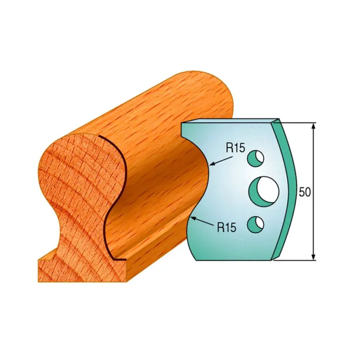 CMT Profilknive sæt 50mm nr. 514 - 690.514