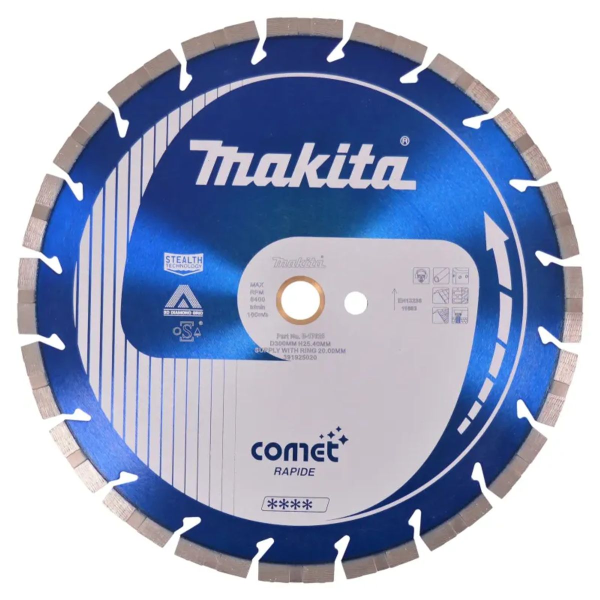 Makita Diamantklinge 300x20 Comet - B-17625