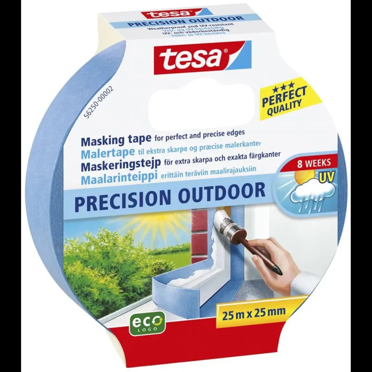 Tesa Malertape Precision - Outdoor 25mx25mm