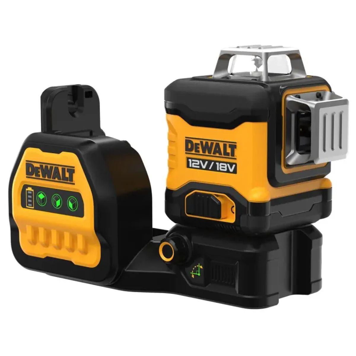 DeWALT Dw 18/12V 3 X 360â° Linje Laser Grøn, Solo Unit - DCE089NG18-XJ