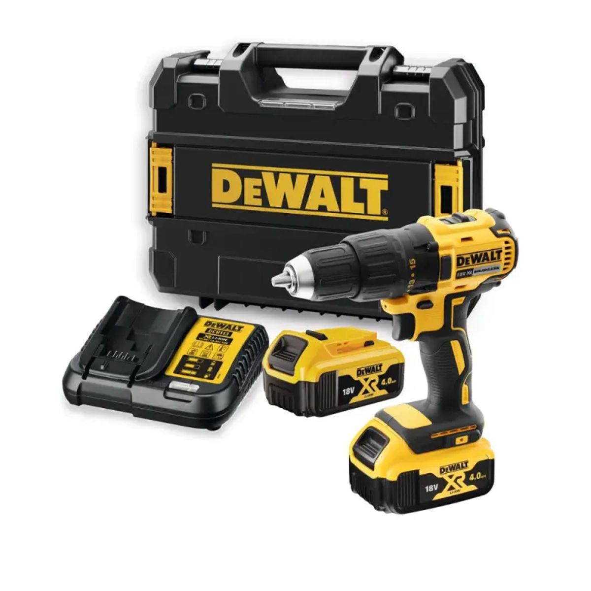 Dewalt 18v Boremaskine 2x4,0ah - DCD777M2T-QW