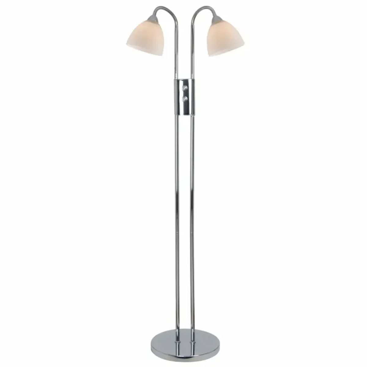 Nordlux Ray 2-Spot - Gulvlampe - Krom