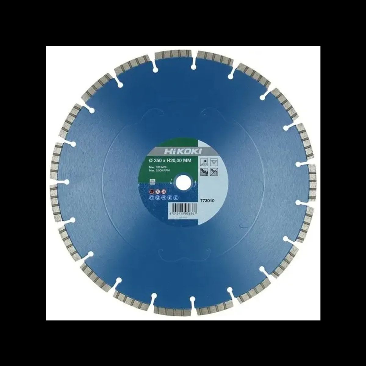 Hikoki Diamantblad Beton 350x20,0mm - 66773010