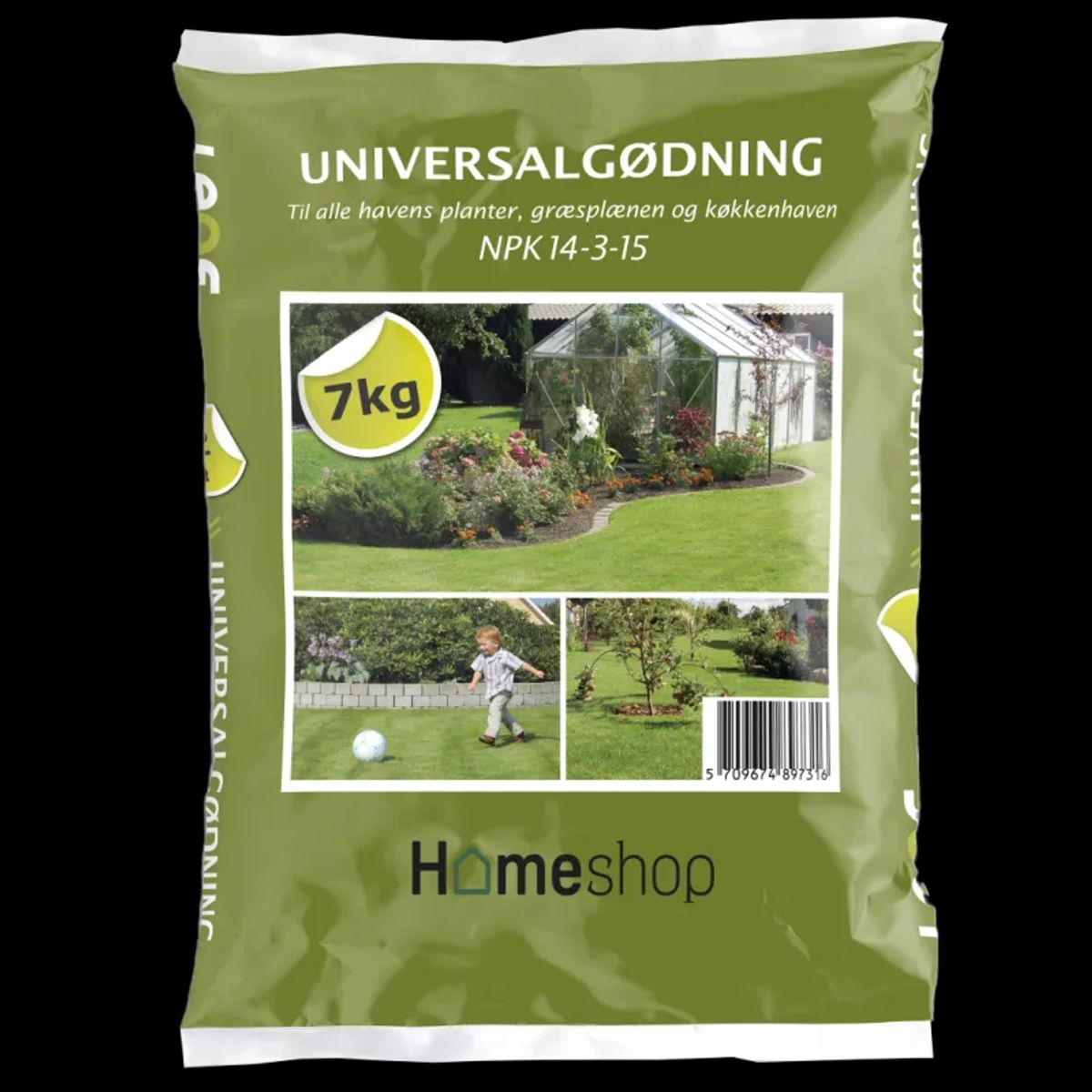 Homeshop Universal Plænegødning - 7 Kg - 801PL1001