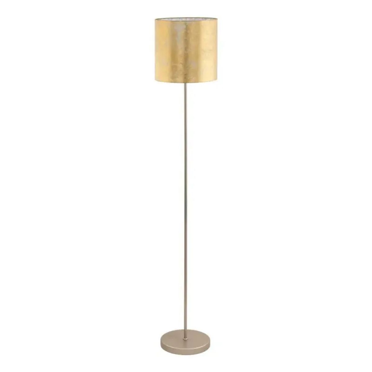 EGLO Viserbella Gulv H 1585 Champagne/guld - Gulvlampe - 97647