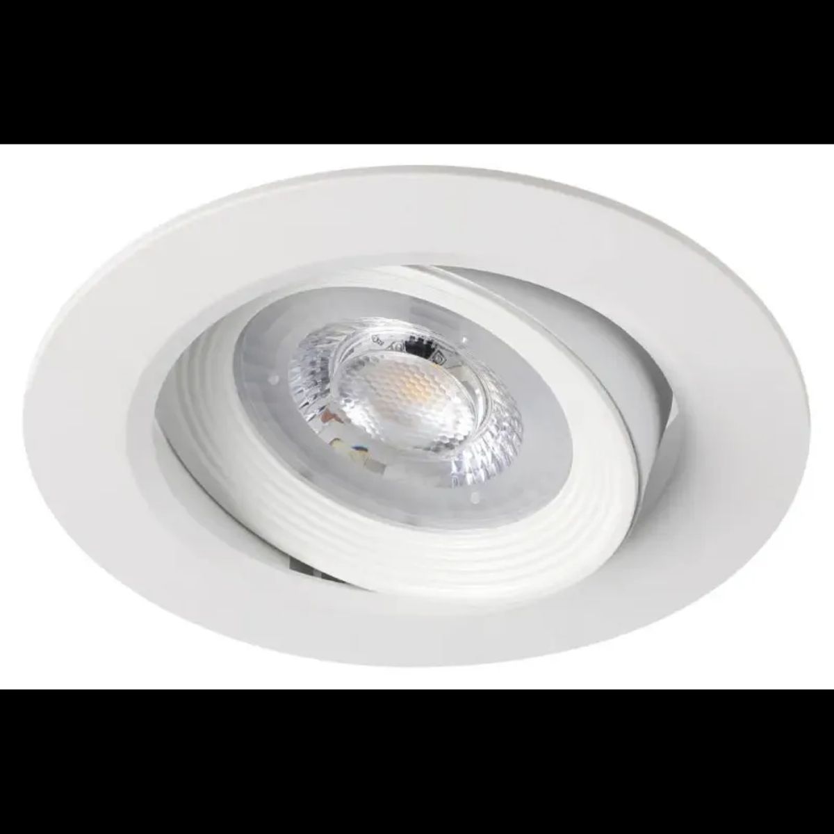 EGLO Sartiano Indb. Kip Iso Ø90 3,5w 420lm 3000k Dæmpb. Ip23 Hvid - Indbygninglampe - 31161