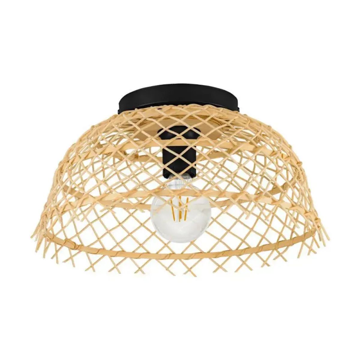 EGLO Ausnby Loft E27 Ø370 Natur - Loftlampe - 43831