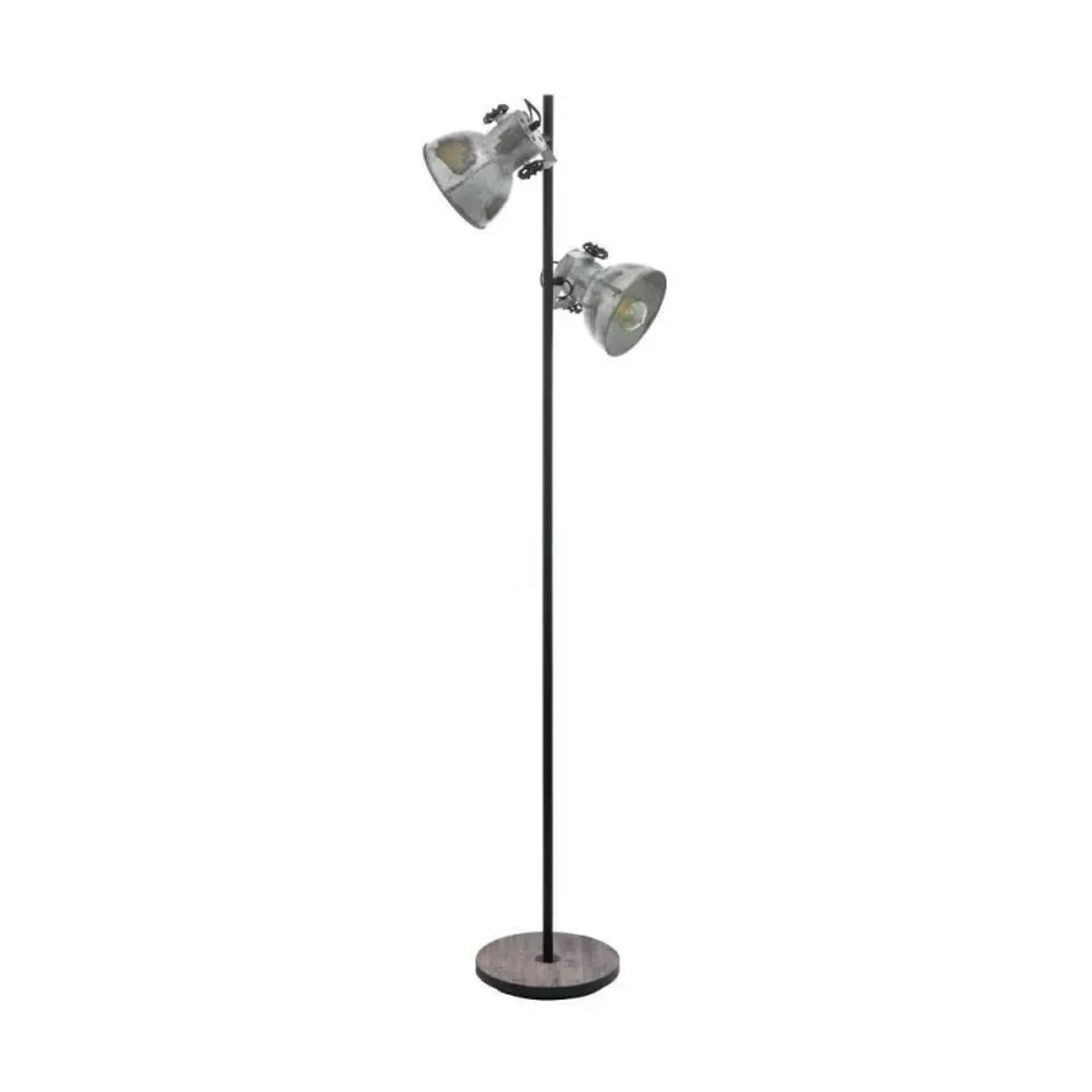 EGLO Barnstaple Gulv 2l H1580 Antik Brun - Gulvlampe - 49722