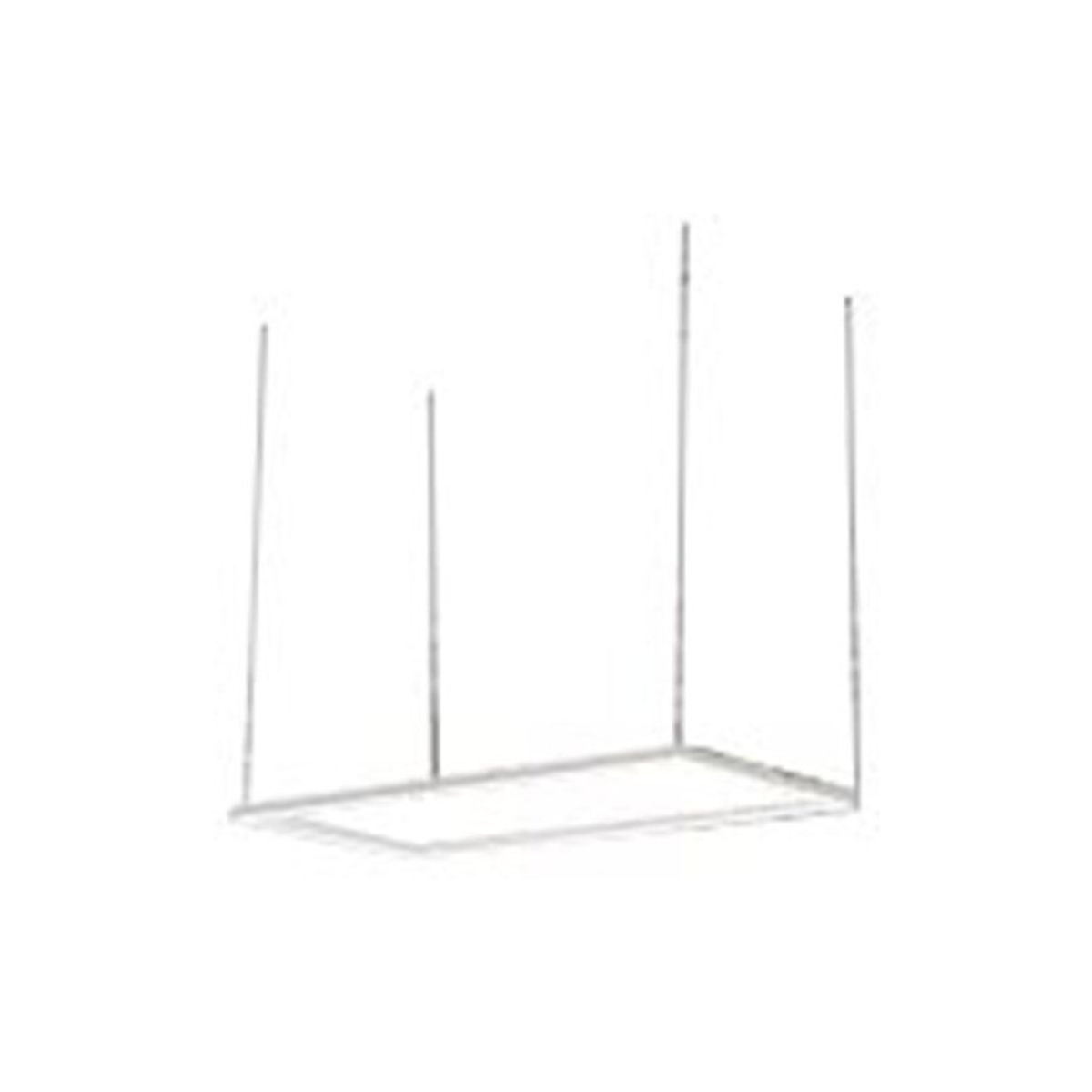 Witt Marble White Loftintegreret emhætte med lampe