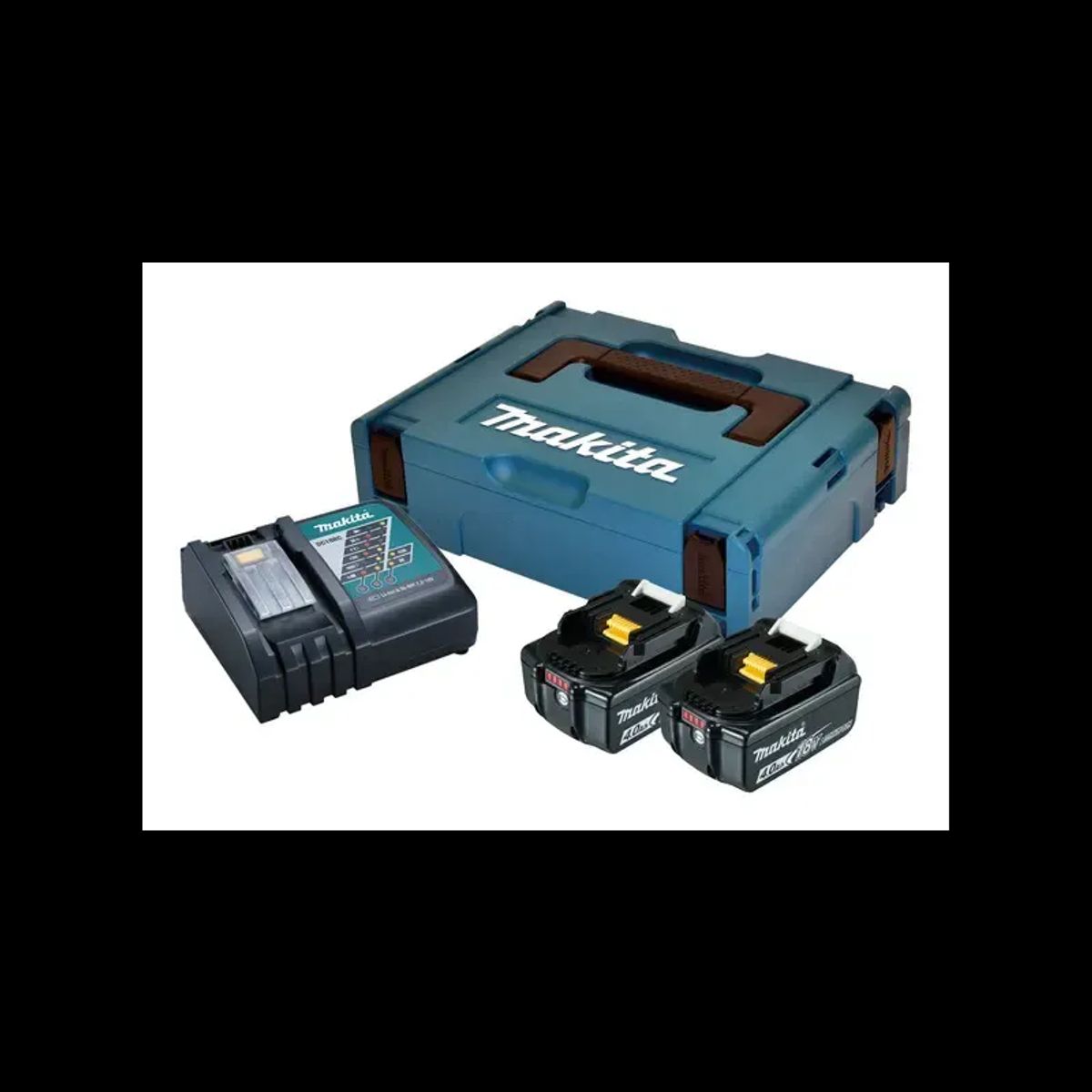 Makita Batteripakke 2 X Bl1840b+dc18rc - 197494-9