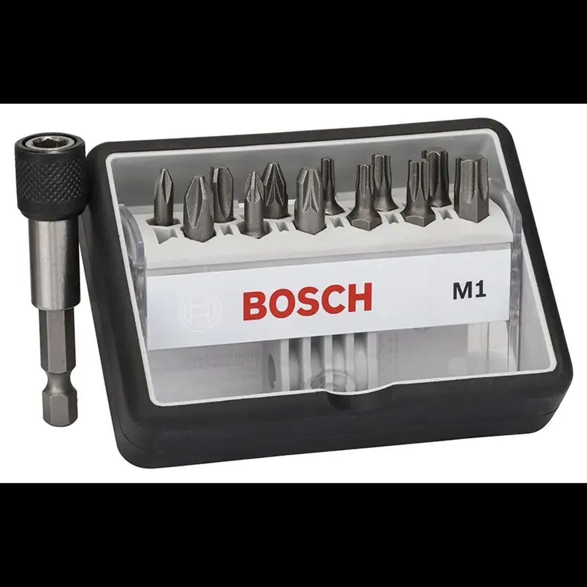 Bosch Bitssæt M1 Ph/pz/t Xh Qh 25mm 13 Stk - 2607002563