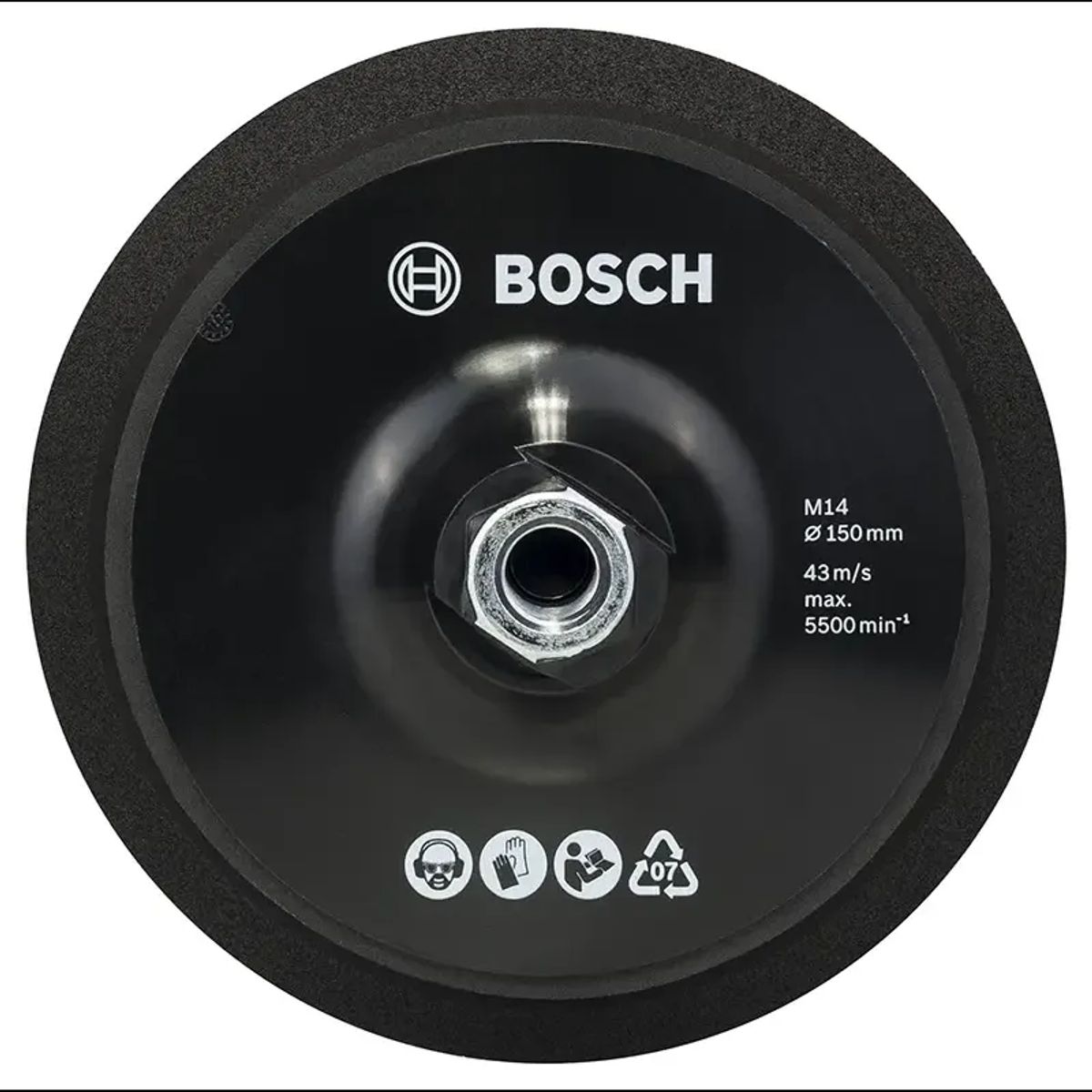 Bosch Bagskive M14 Velcro 150mm Gpo - 2608612027