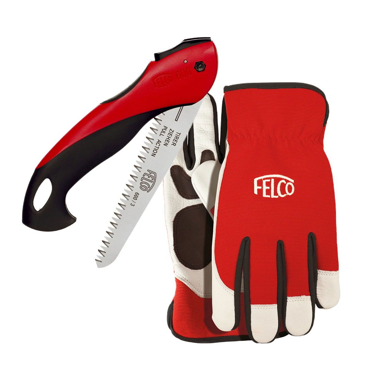 Felco 600 grensav & 702 beskæringshandske (sampak) - M