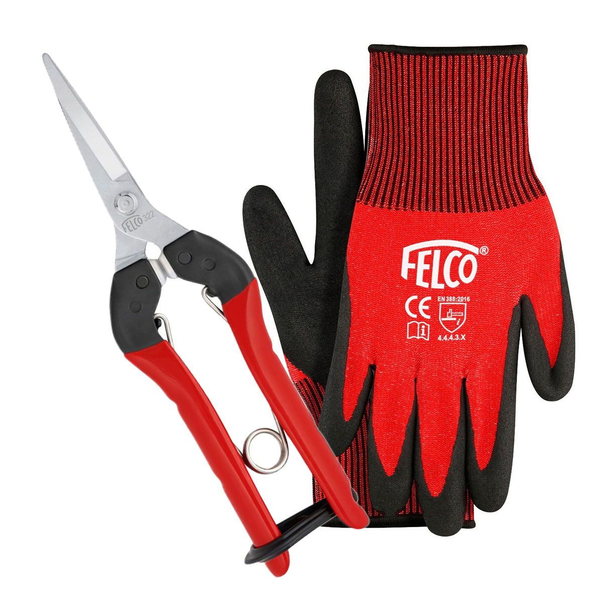 Felco 322 & Felco 701 havehandske (sampak) - XL