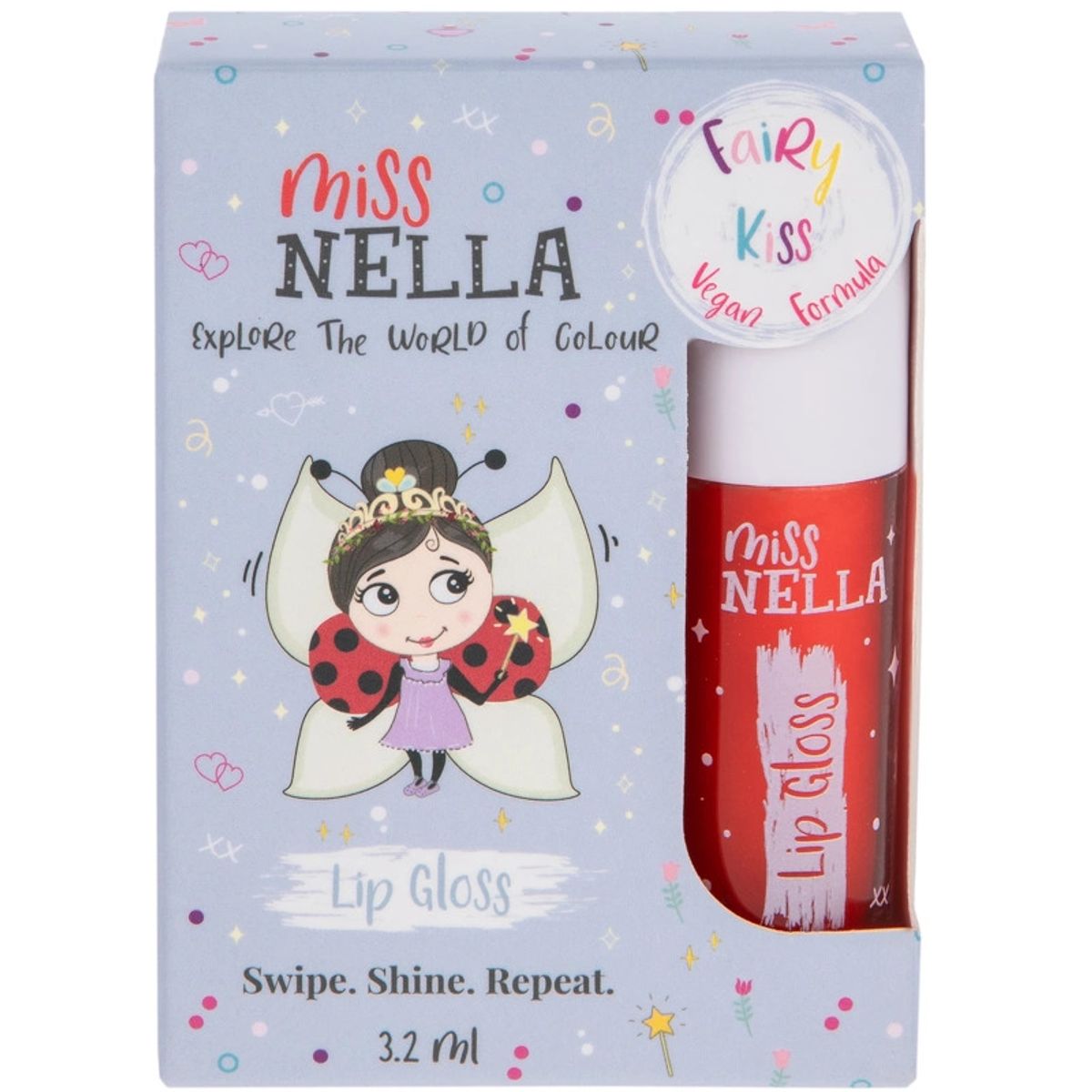 Miss NELLA Lip Gloss 3,2 ml - Fairy Kiss