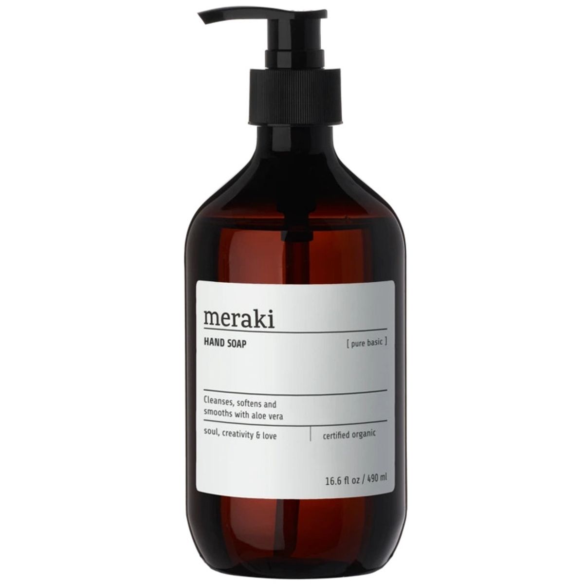 Meraki Pure Basic Hand Soap 490 ml