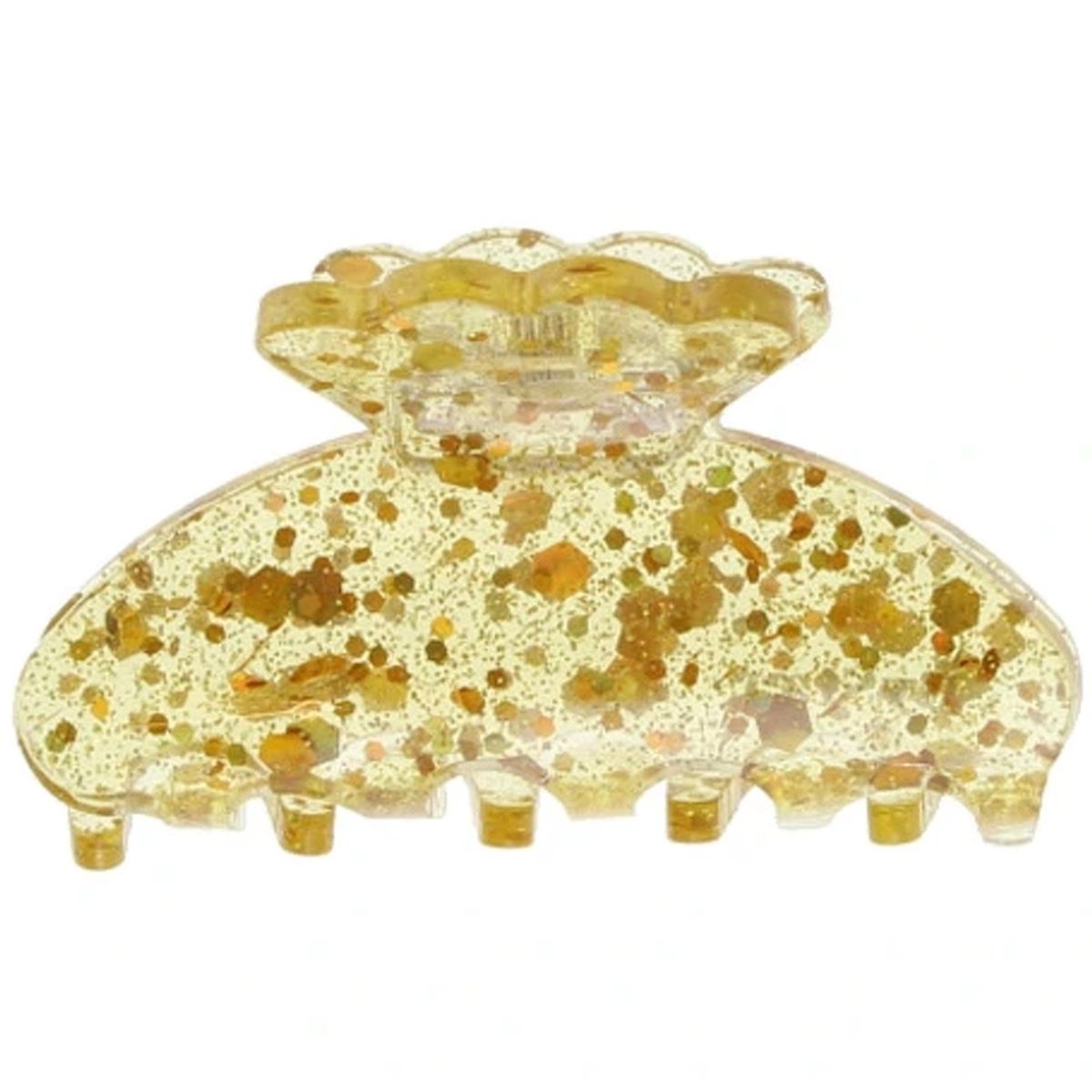 By Stær LULU Hair Clip Small - Confetti Gold