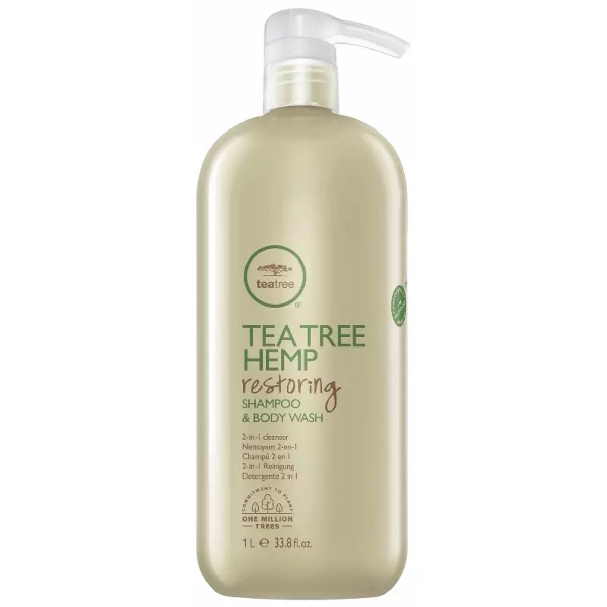 Paul Mitchell Tea Tree Hemp Restoring Shampoo & Body Wash 1000 ml