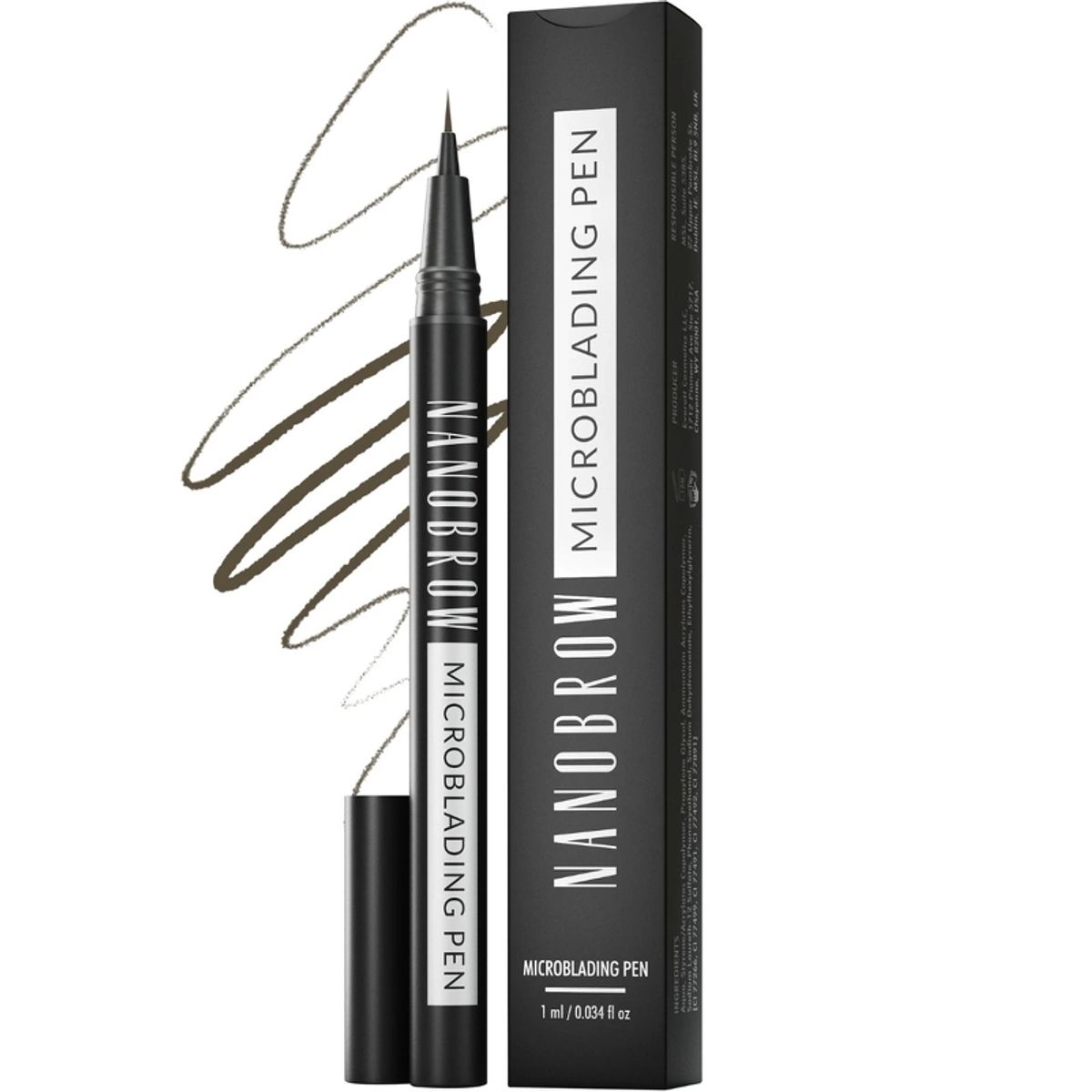 Nanobrow Microblading Pen 1 ml - Dark Brown