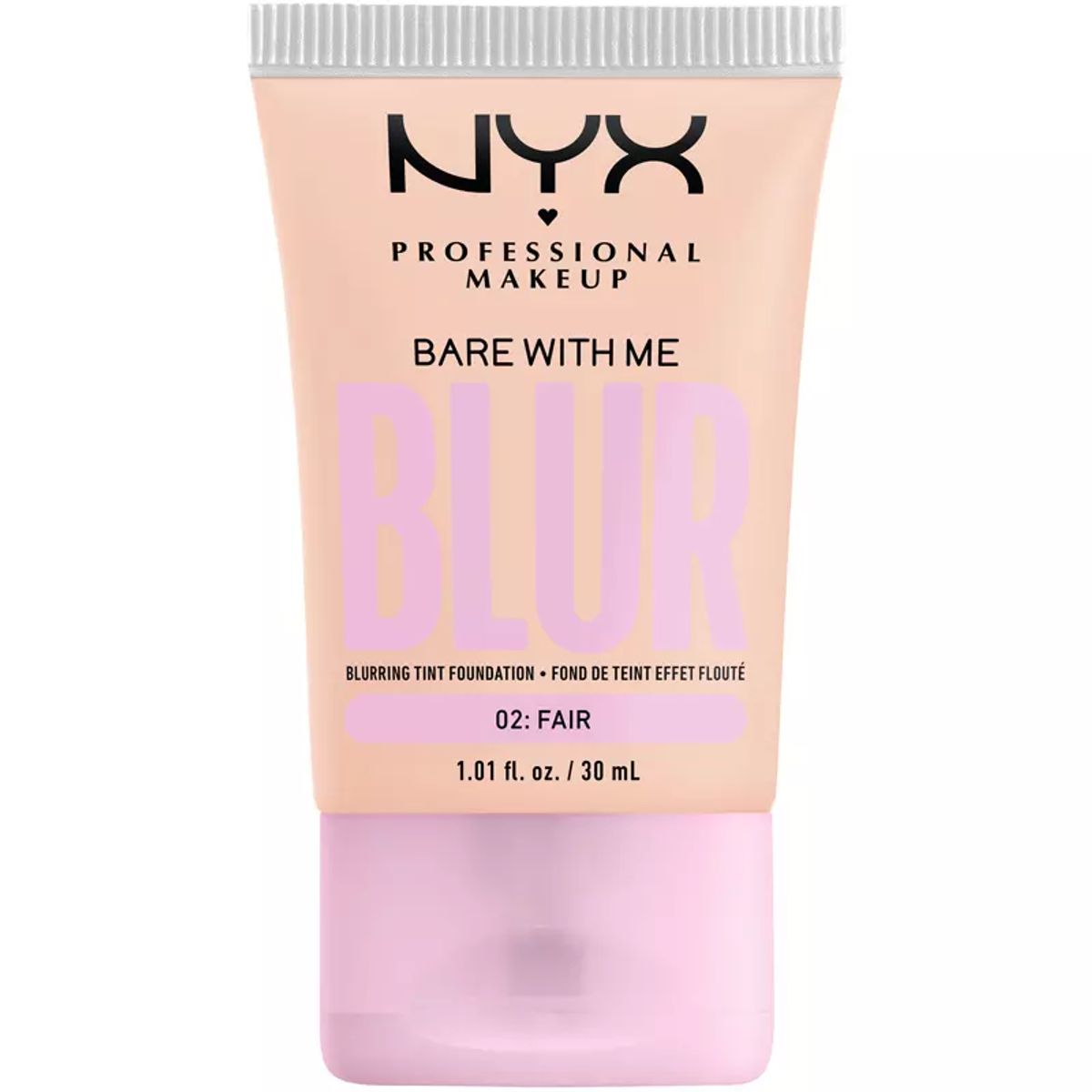 NYX Prof. Makeup Bare With Me Blur Tint Foundation 30 ml - 02 Fair