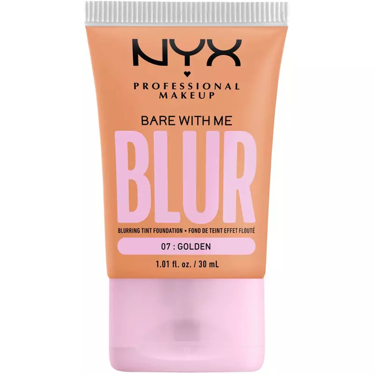 NYX Prof. Makeup Bare With Me Blur Tint Foundation 30 ml - 07 Golden