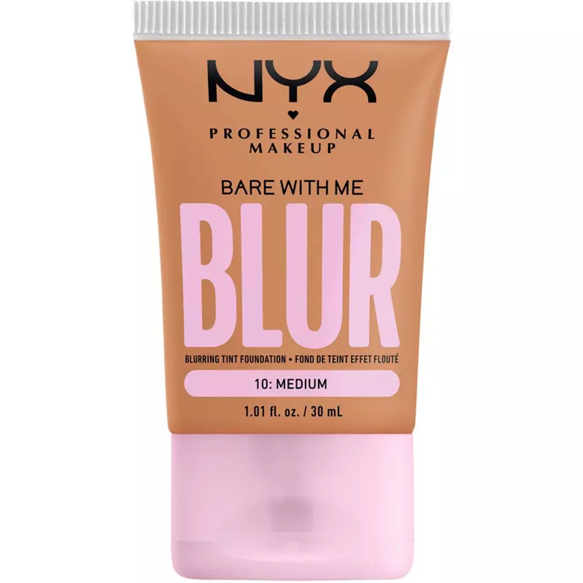 NYX Prof. Makeup Bare With Me Blur Tint Foundation 30 ml - 10 Medium