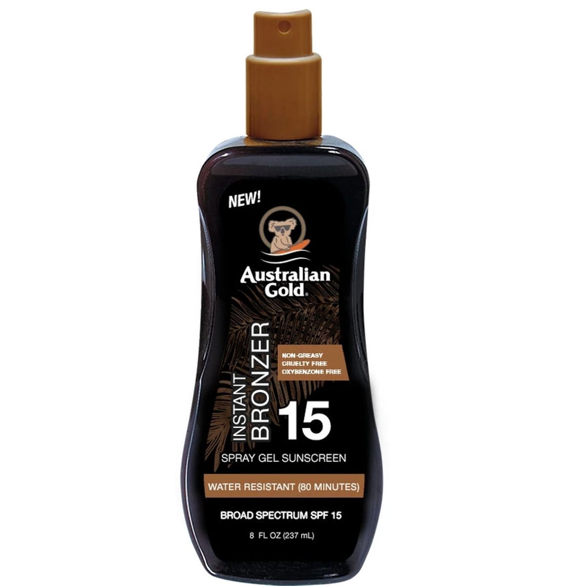 Australian Gold Instant Bronzer Spraygel SPF 15 - 237 ml