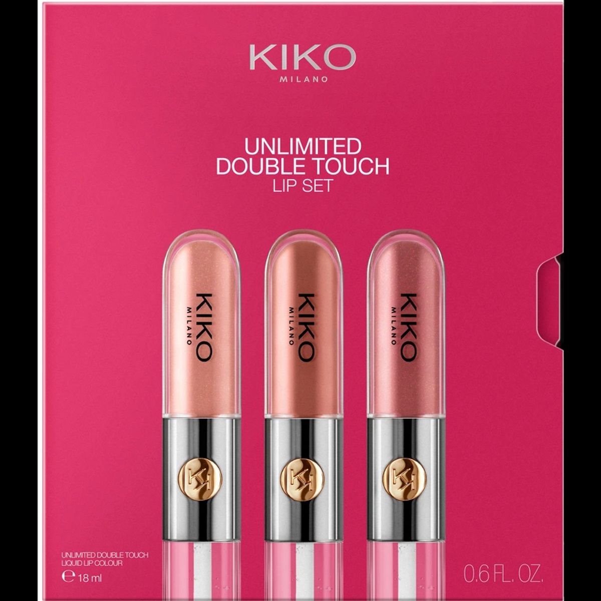 KIKO Milano Unlimited Double Touch Lip Set 18 ml - 01 Nude Attitude