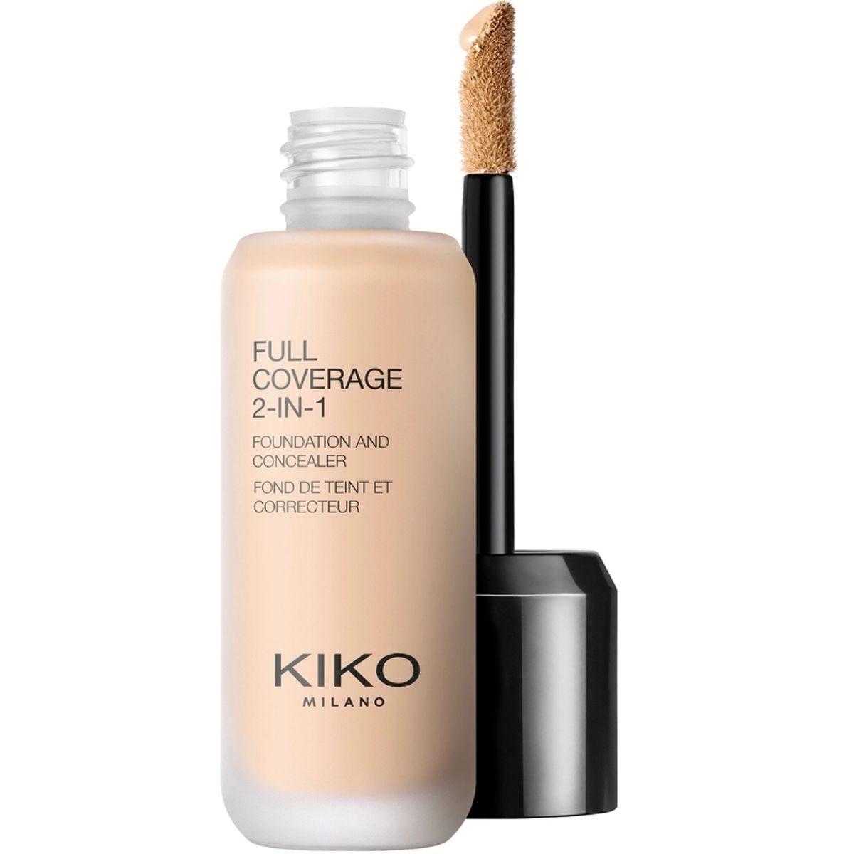 KIKO Milano Full Coverage 2-In-1 Foundation & Concealer 25 ml - WR10 Warm Rose