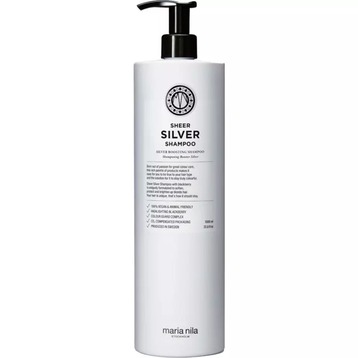 Maria Nila Sheer Silver Shampoo 1000 ml