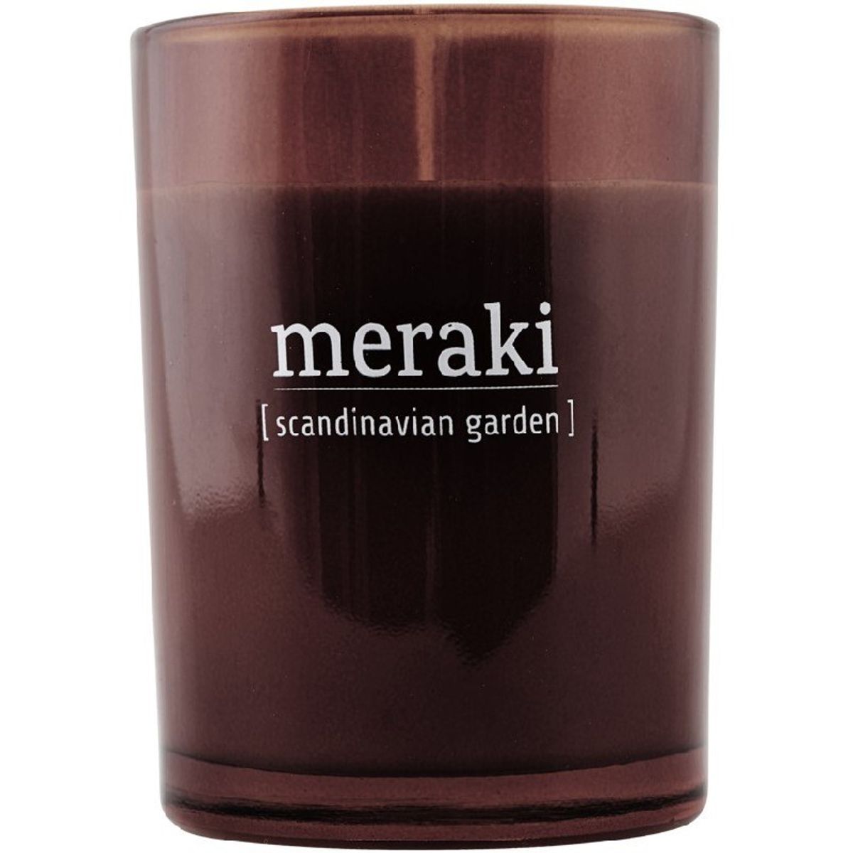 Meraki Scented Candle 8 x 10,5 cm - Scandinavian garden