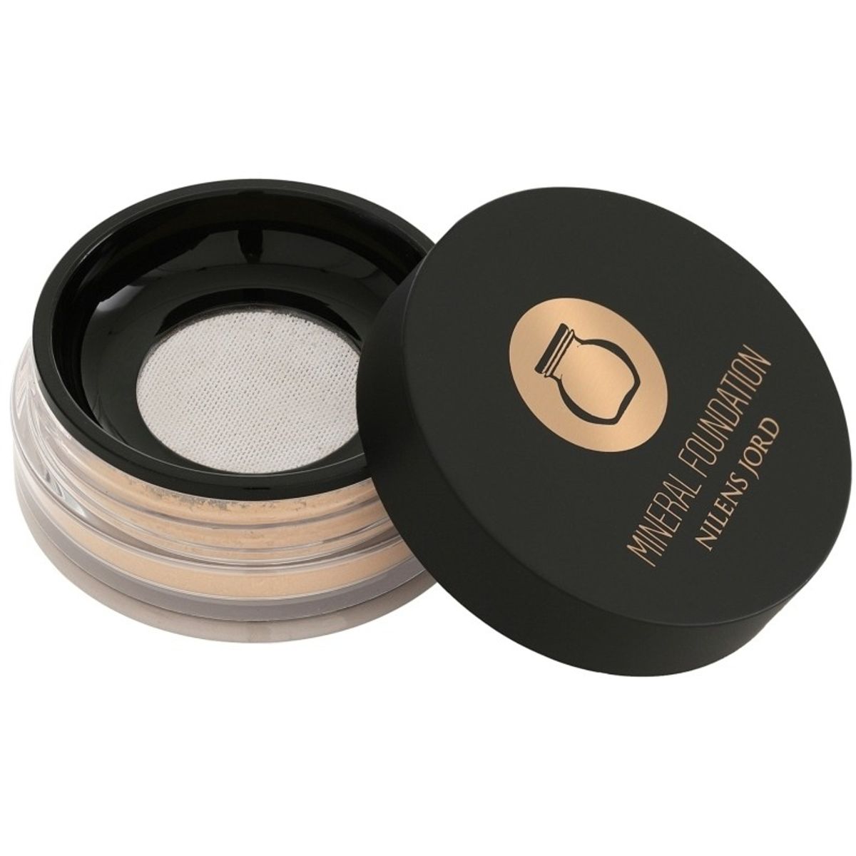 Nilens Jord Mineral Foundation Loose 9 gr. - No. 518 Caramel