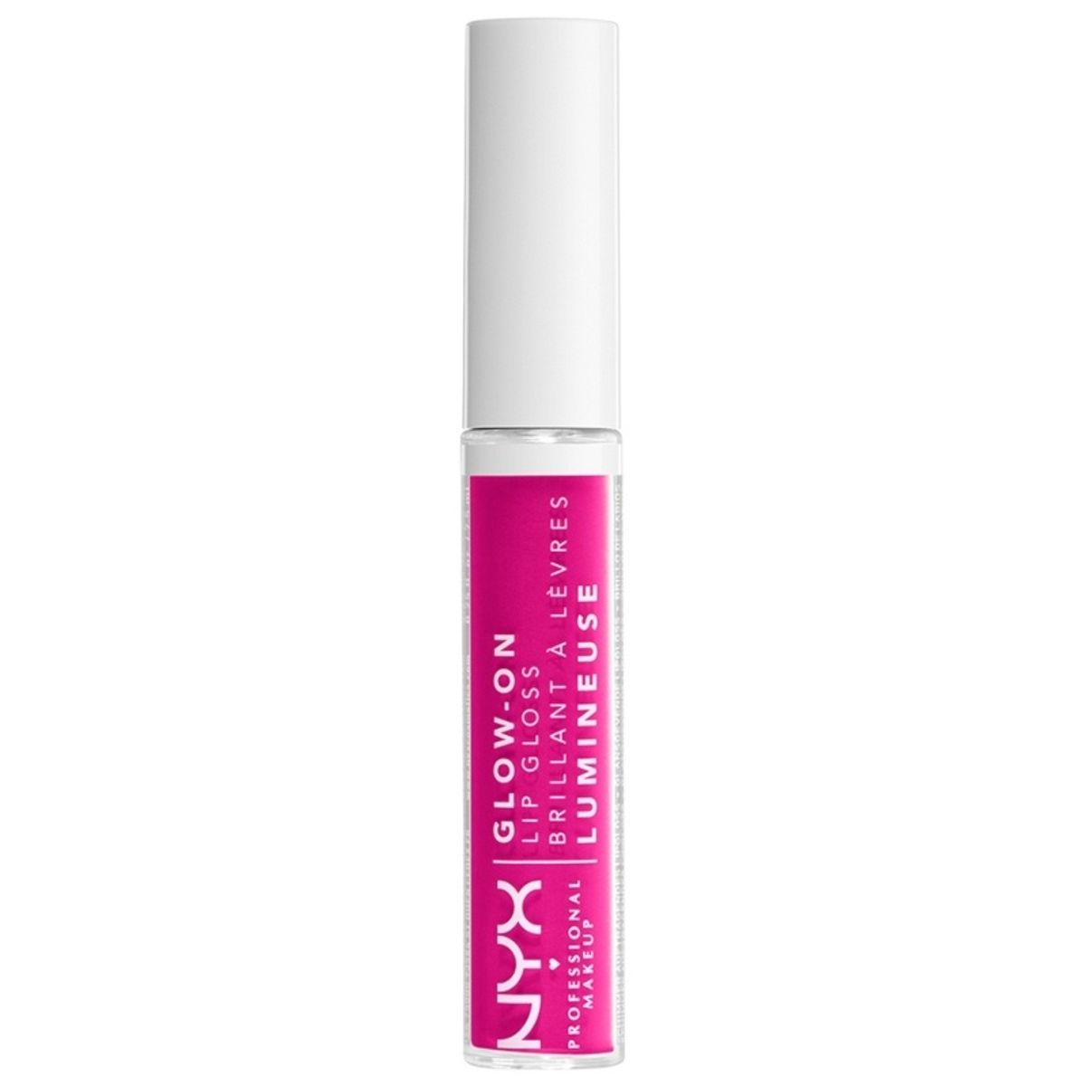 NYX Prof. Makeup Glow-On Lip Gloss 7,5 ml - Floral Space (Limited Edition) (U)