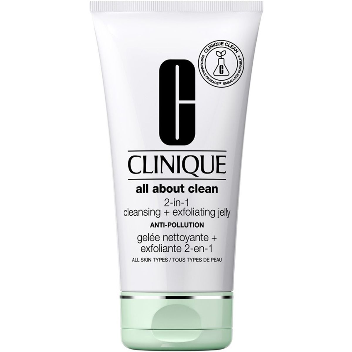 Clinique All About Clean 2-in-1 Cleansing + Exfoliating Jelly 150 ml