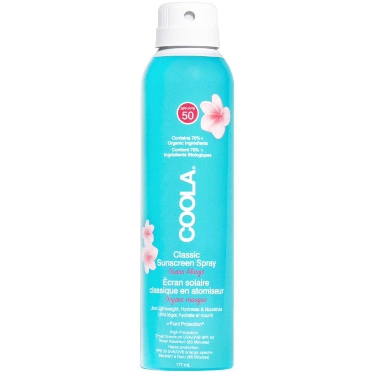 COOLA Classic Body Spray SPF 50 Guava Mango 177 ml