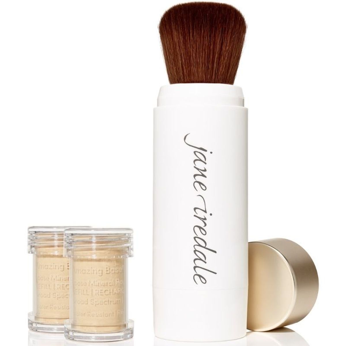 Jane Iredale Amazing Base Loose Mineral Powder Refillable Brush SPF 20 - 5 gr. - Warm Silk