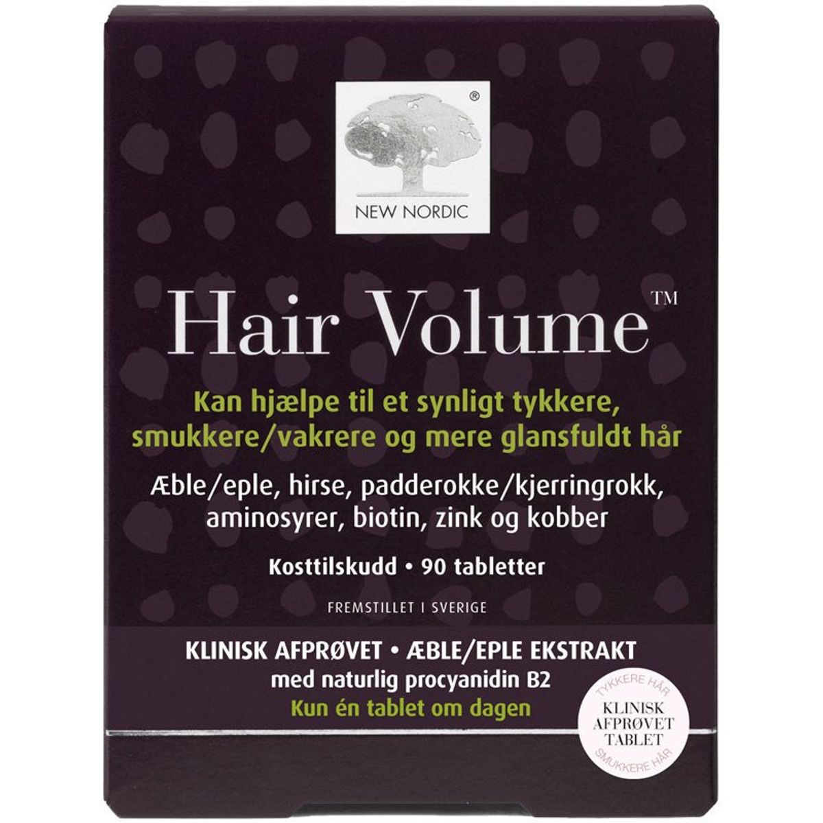 New Nordic Hair Volume 90 Pieces